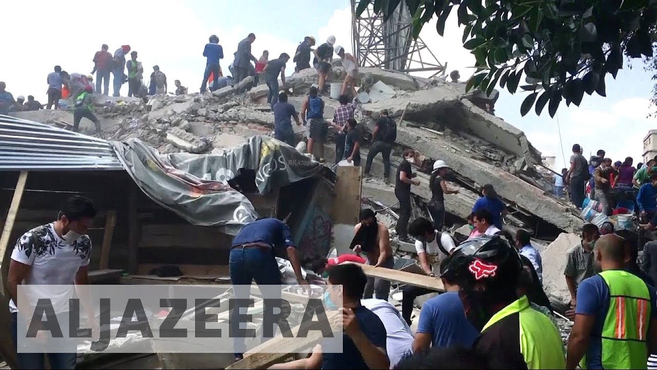 أكثر من 100 قتيل جراء زلزال بقوة 7.1 درجة يضرب المكسيك
