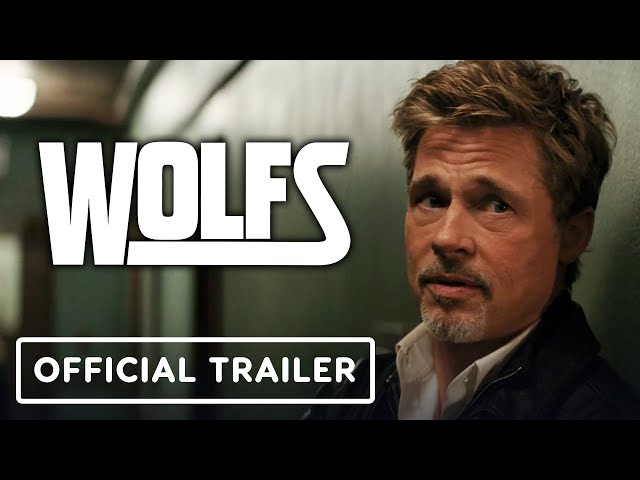 Wolfs - Official Trailer (2024) Brad Pitt, George Clooney class=