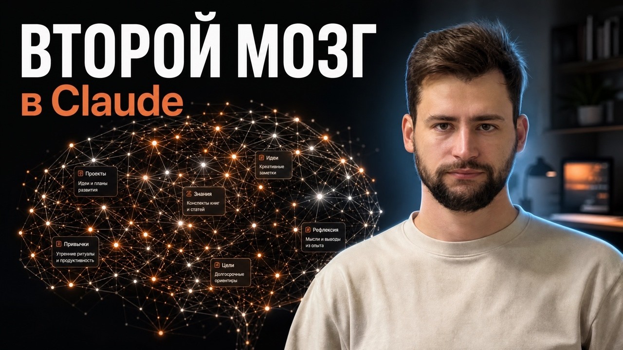 6 проектов, 0 сотрудников: мой второй мозг на Claude — Transcript