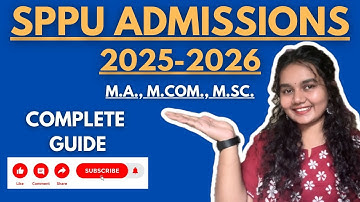 SPPU Admissions 2025-2026 | Savitribai Phule Pune University #sppu #highereducation #2025