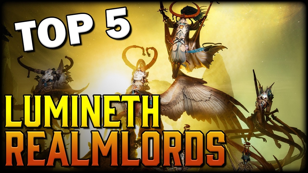Top 5 Lumineth Realmlord Warscrolls! - YouTube