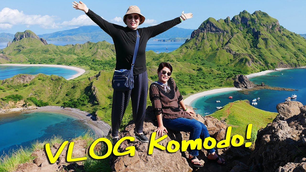 Akhirnya emak-emak dari kampung Korea tiba di pulau KOMODO!