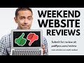 Website and YouTube Channel Reviews - The Income Stream with Pat Flynn - Day 121