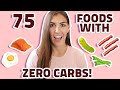 Zero Carb Food List (BEST Foods For KETO!)