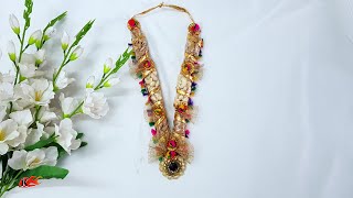 Holi Garland | DRYFRUIT GARLAND MAKING | Reuseable DryFruit Haar | Holi Kandi | JK  Arts 1937