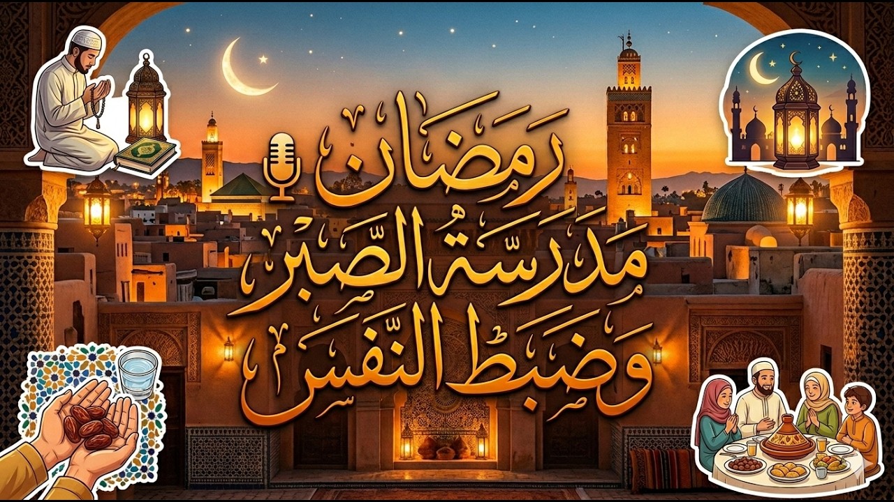 🎙️ رمضان مدرسة الصبر وضبط النفس