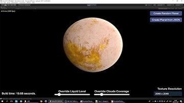 Tutorial 5 - Demo Scene Walk-through - Procedural Planets (Unity Asset)