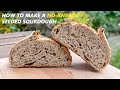 Simplest Seeded Sourdough Loaf - no kneading/stretching involved!