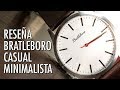 Reseña Bratleboro Yellowstone Classic B01YS03 Reloj Casual Minimalista en Español