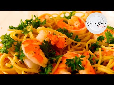 Garlic Shrimp Spaghetti Recipe |Classic Aglio e Olio Recipe with Shrimp