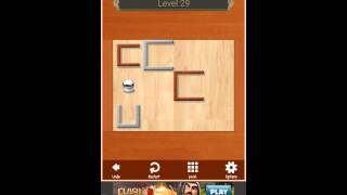 Slide Box Puzzle Level 29 Optimal Solution