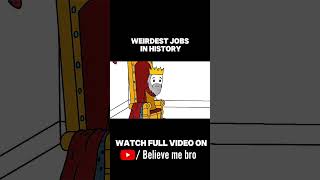 Weirdest jobs in history😱