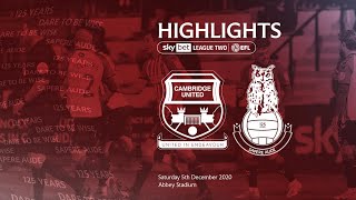HIGHLIGHTS: Cambridge United 1-2 Oldham Athletic