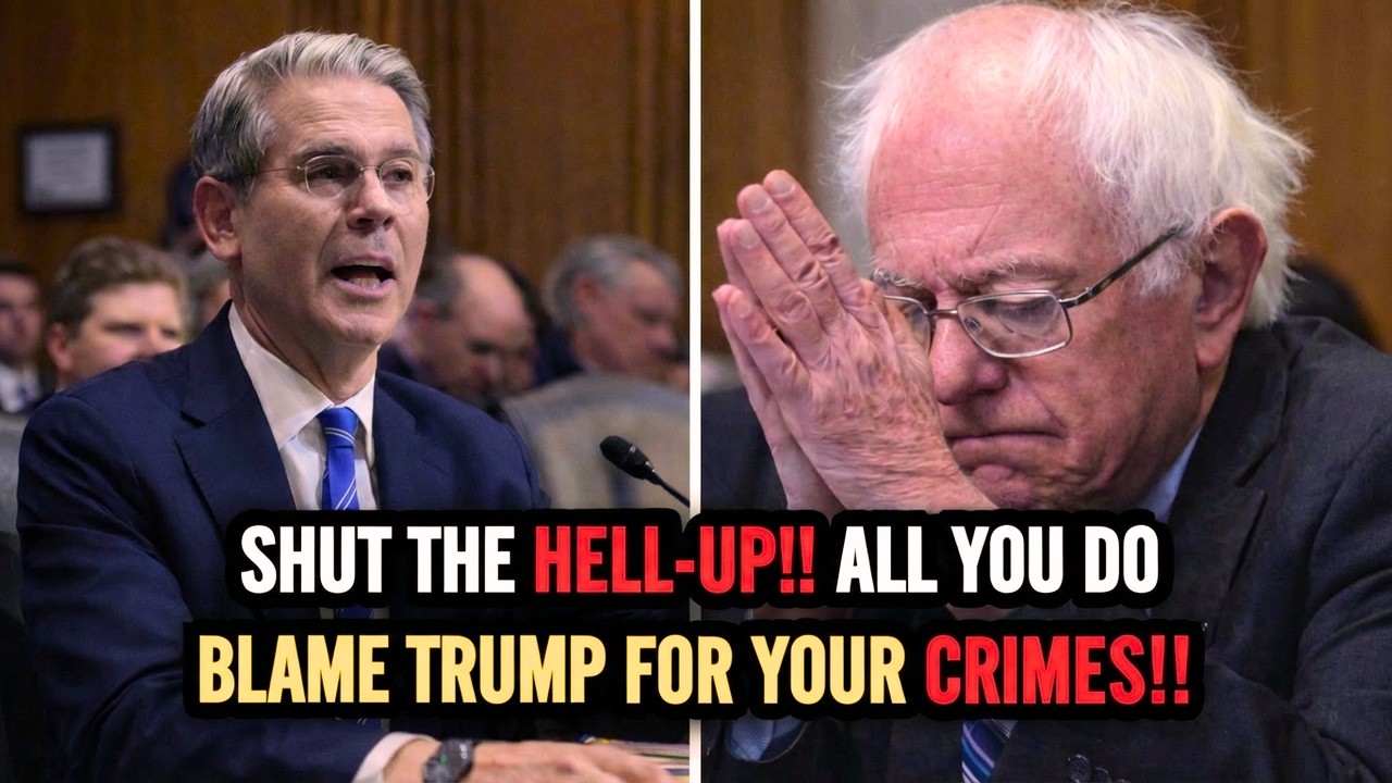 Scott Bessent Just BRUTALLY DESTROYED  Bernie Sanders - Bernie's Billionaire Rant BACKFIRES WOEFULLY