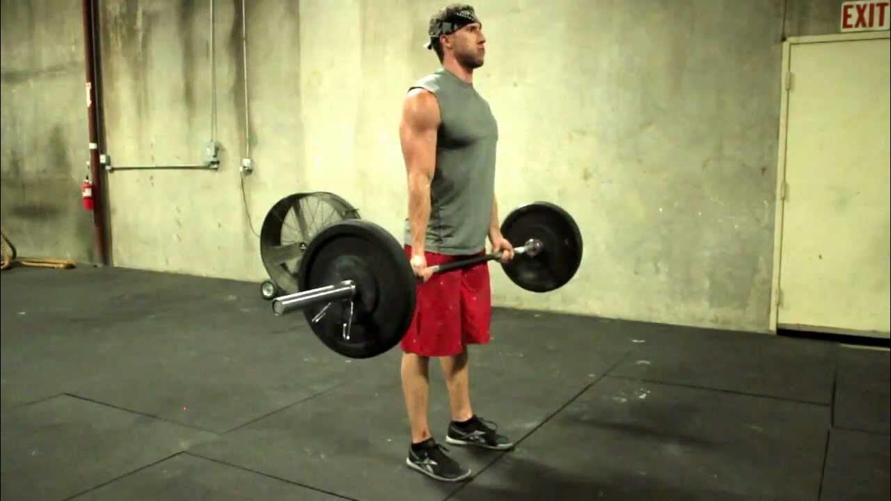 Bicep Curl Straight Bar How To Demonstration YouTube