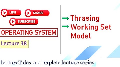 4.12 Thrashing, Werksetmodel, Lokaliteitsmodel, Besturingssysteem