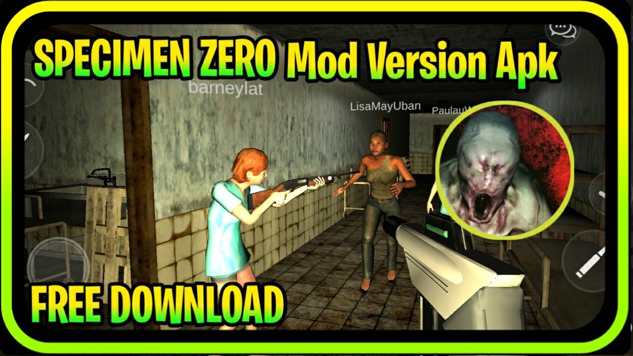 Specimen zero mod apk