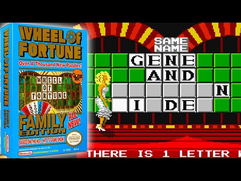 Wheel Of Fortune Family Edition (NES) - Longplay