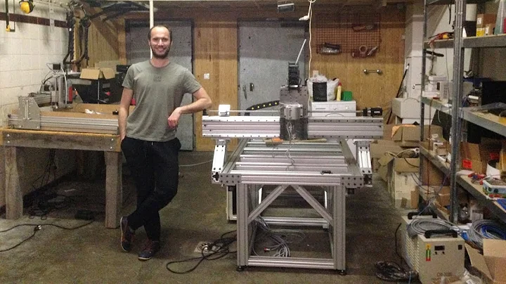 My DIY CNC Router build with ATC and Vacuum Table