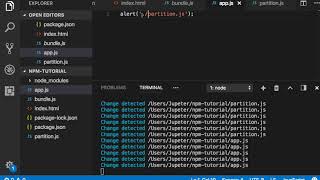 webpack 003   exports와 require