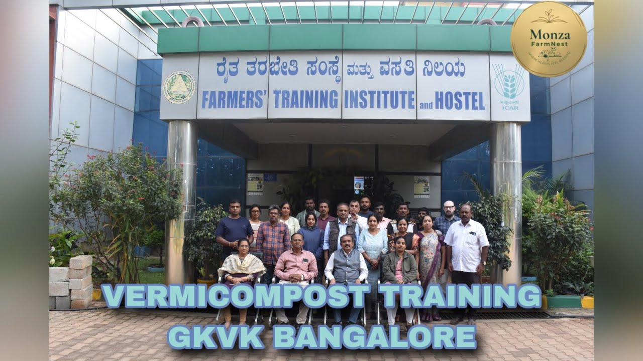 How I learned Vermicomposting from Agricultural Experts | UAS GKVK Bangalore Training 🪱🪱