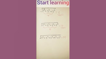 simplification | Trick | Squareroot of sum of cube of natural numbers #educational #trendingshorts