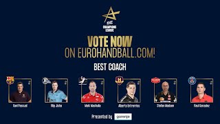 Best Coach | All-star Team Nominees | EHF Champions League 2020/21