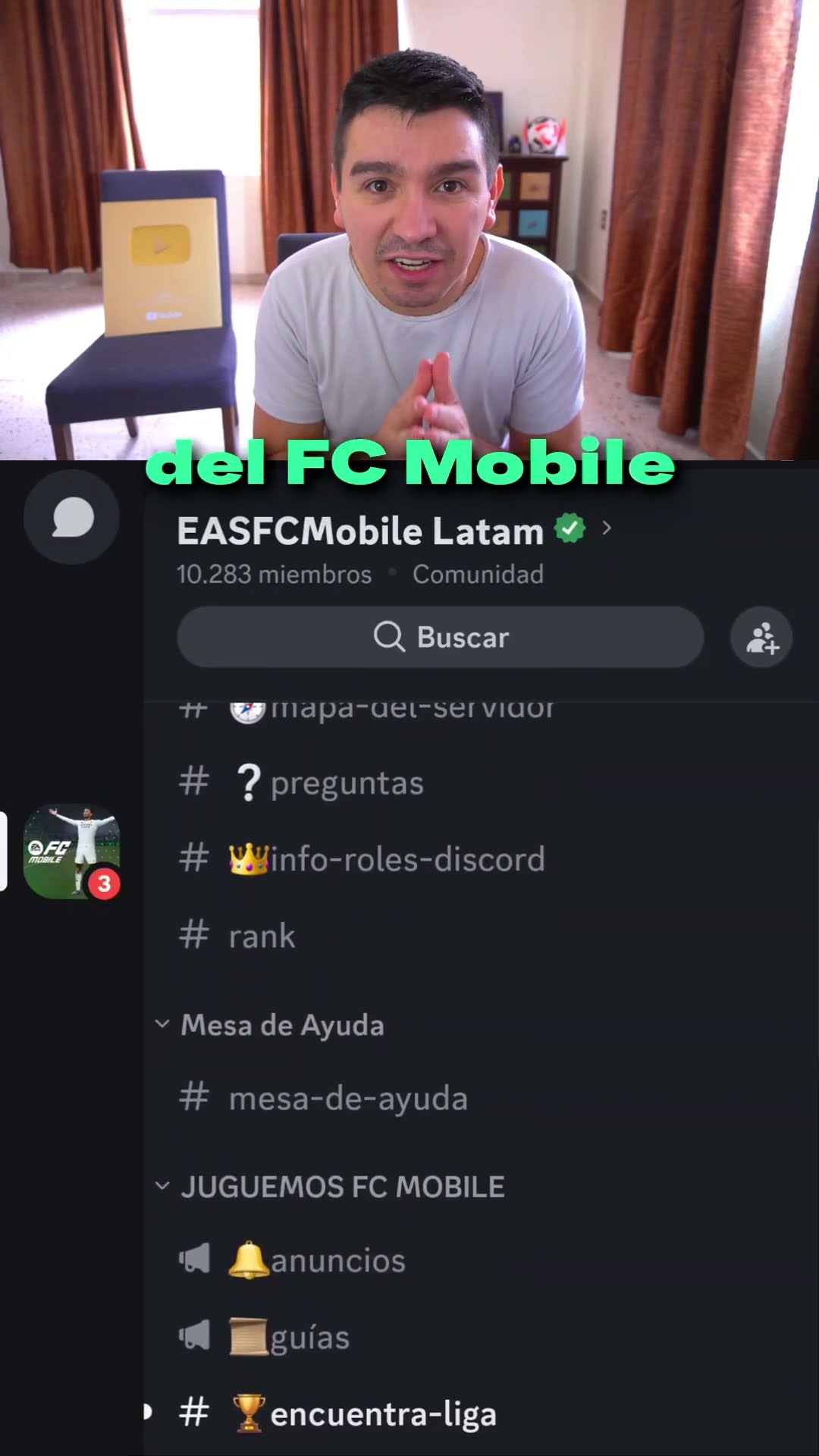 Encontre el #Discord #Oficial de #FCMobileLatam #FC #Jugadas #Goles #Memes #SponsoredbyEA