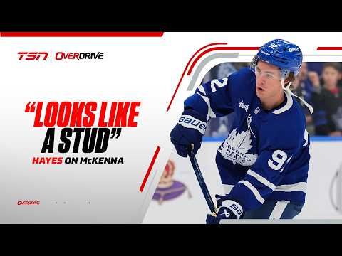 Hayes: 'Gavin McKenna looks like a stud'