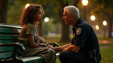Cop Finds Young Homeless Girl Sleeping in the Park—Her Heartbreaking Story Leaves Him in Tears