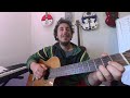 How to play "the banjo song" by mumford & sons on the guitar - tutorial