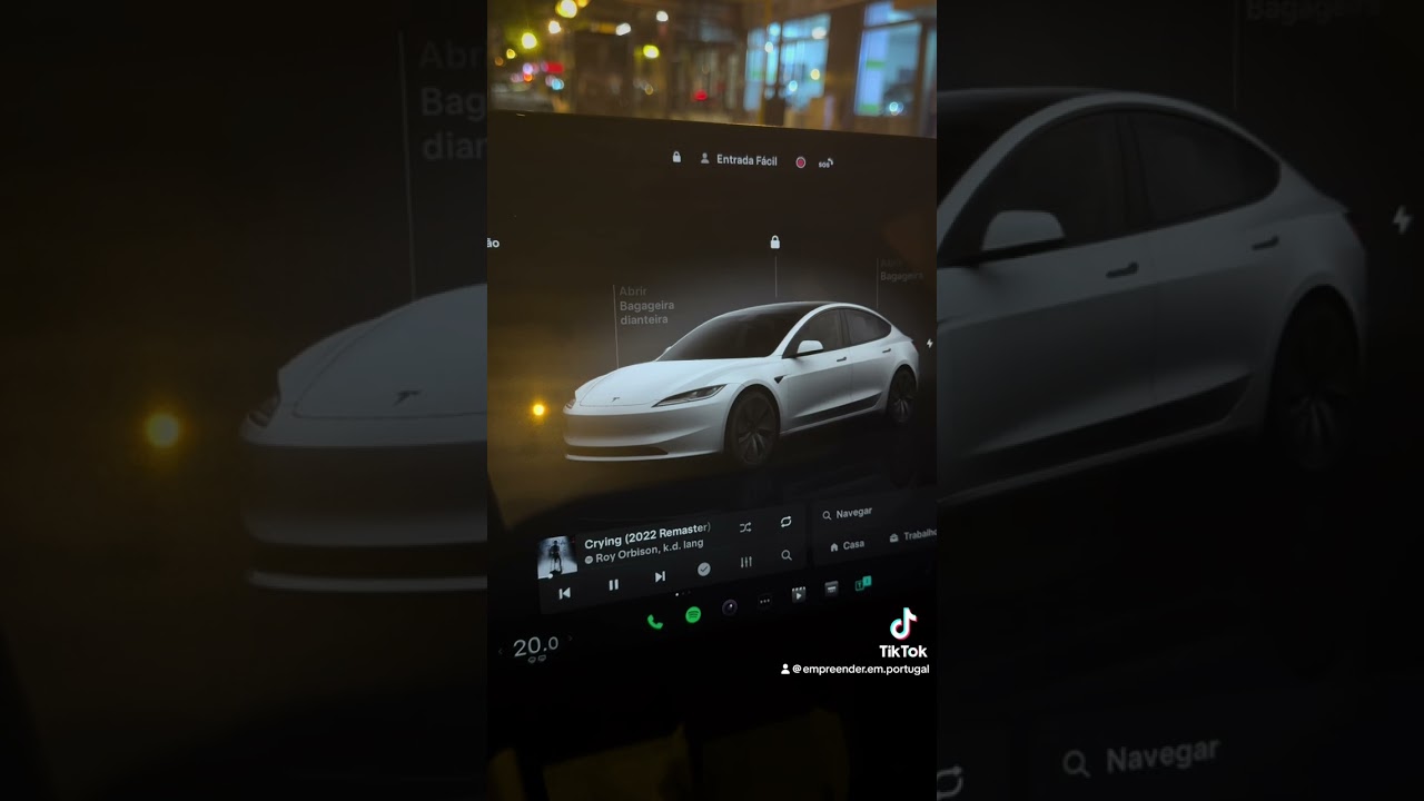 A surrealidade da assistência Tesla em Lisboa. Tesla Model 3 Long Range com apenas 22 mil kms.