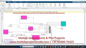 MODELLING A HEATING SYSTEM OF A CAR MATLAB SIMULINK SIMULATION | Thermal modelling