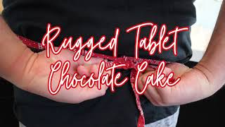 Easy to make Rugged Tablet cake