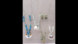 More Seashell Pendants and an Announcement!!  Kits Available!