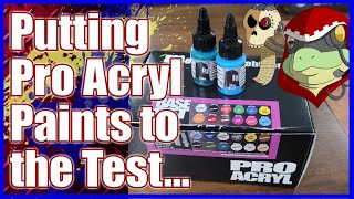 Putting Pro Acryl Paints to the Test!