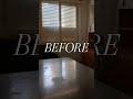 Before and After of our downstairs living/dining room in Tuscany, Italy #tuscany #italy