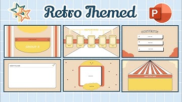 RETRO THEMED PowerPoint Template (Free Template) | Charlz Arts