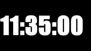 11 HOUR 35 MINUTE TIMER • 695 MINUTE COUNTDOWN TIMER ⏰ LOUD ALARM ⏰