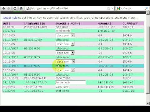 TableTools2 Copying Capability