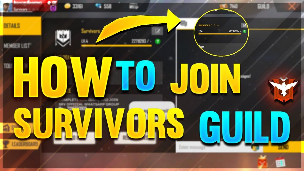 How To Join Survivors Guild - Garena Free Fire ...