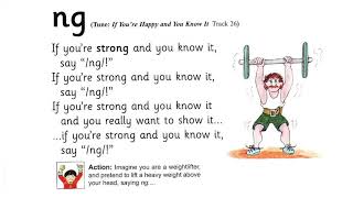 JOLLY PHONICS SONG - ng digraph | ng song| Phonics song for kids | ng - long ng