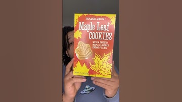 TRYING MAPLE LEAF COOKIES 🔥 🍁
