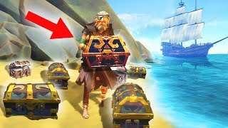 WE FOUND $1,000,000 IN TREASURES! (Sea of Thieves)