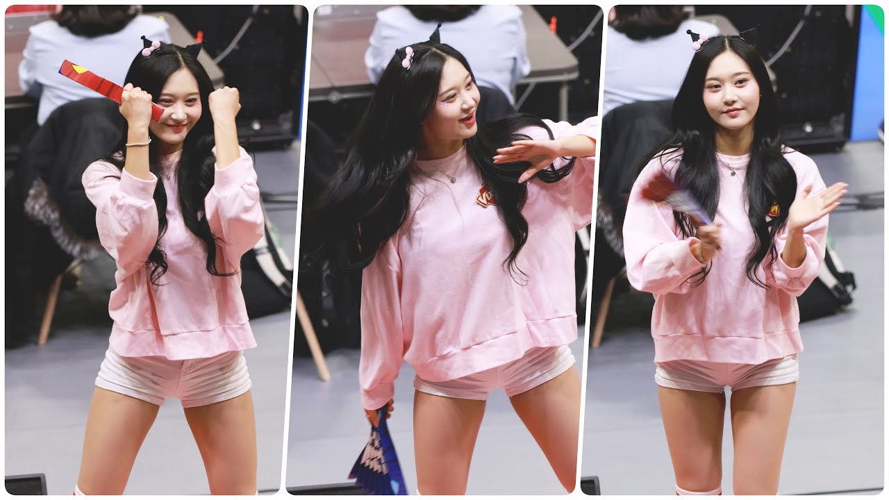 '응원 리액션 모음' 유세리 치어리더(Yoo Se-Ri) 직캠 @남자배구(한국전력)/수원체육관/231213/4K By 쵸리(Chori)