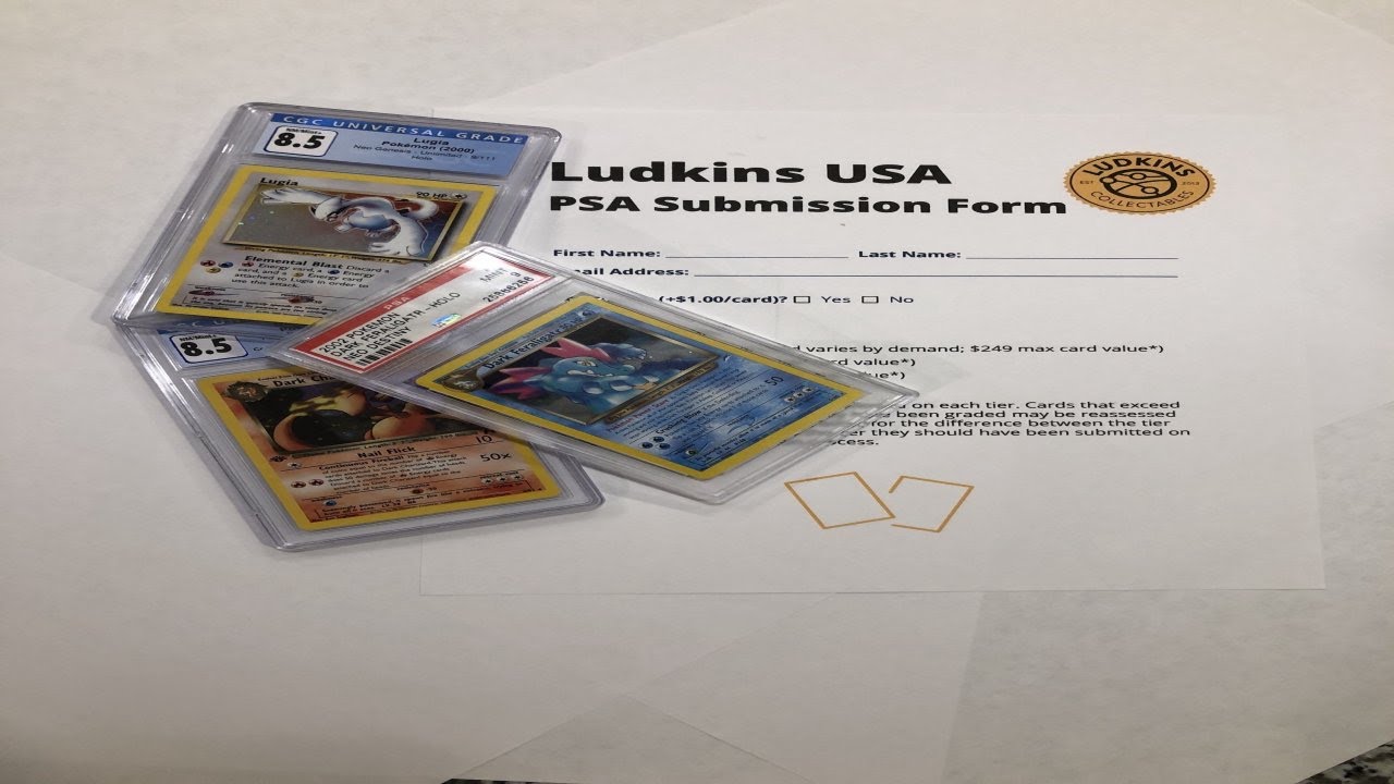 Ludkins PSA Grading Cards! YouTube