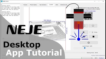 Neje Desktop Application  | Tutorial