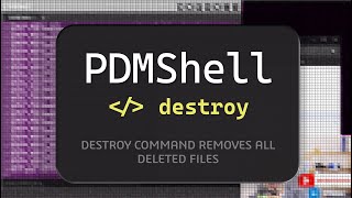 Famous Destroy Deleted Files with PDMShell - SOLIDWORKS PDM Profile