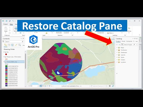 ArcGIS Pro Solution: Catalog Pane Not Showing in ArcGIS Pro | How to Restore Catalog Pane