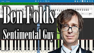 Ben Folds - Sentimental Guy [Piano Tutorial | Sheets | MIDI] Synthesia by Misha Kokh 16 views 2 weeks ago 3 minutes, 41 seconds